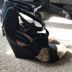 BCBG wedge shoes